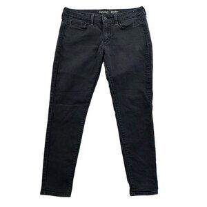 Levis Signature Womens Jeans Size 10S Low-Rise Jegging Skinny Leg Black Denim